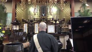 令和３年４月１０日の朝参詣【本門佛立宗・隆宣寺】