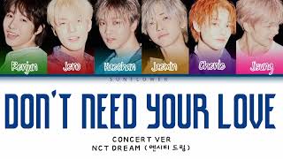 Download Lagu NCT DREAMDON T NEED YOUR LOVECONCERT VER... MP3 Gratis