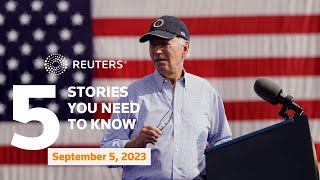 September 5, 2023: Biden on Trump, Peter Navarro, Ukraine soldier, Aung San Suu Kyi, Julian Assange