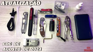 Atualização do meu EDC de agosto de 2024 !