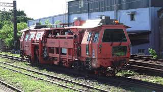 台鐵 富岡車站 站內工程車 蓬車組