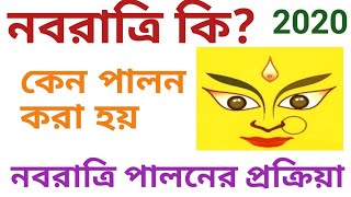 নবরাত্রি কি ? কেন পালন করা হয়? কোন দিন কোন রূপের পুজো করা হয় ।।Jyotishototka ll