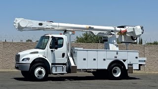 2015 Freightliner 4x4 Altec AM55 60' Overcenter Bucket Truck For Sale