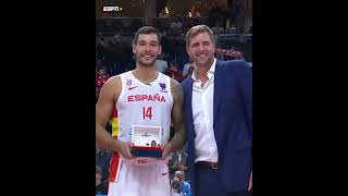 When Juancho Hernangomez got emotional watching his brother Willy win Eurobasket MVP ❤️