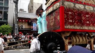 【京都祇園祭】鶏鉾曳き初め(2018/7/12)