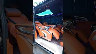 Benz New Interior Luxury CarSeat Crystal Throne 4.0 HermèsOrange Decoration #carmods #benz #carseat