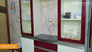 Cromatica Galvanized Steel Modular Kitchen