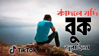 কাঁদলে যদি বুক জুরাইতো কাঁদতাম নয়ন ভরিয়া | Kadle Jodi Buk Jojaito | TikTok viral Song 2025