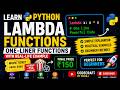 What is Lambda Function in Python? | Complete Beginner's Guide