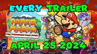 EVERY Paper Mario TTYD Trailer So Far (April 25 2024)