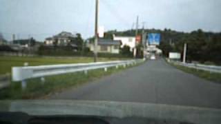 鹿行大橋を東（旧大洋村）方向へ渡る～国道354号車載動画