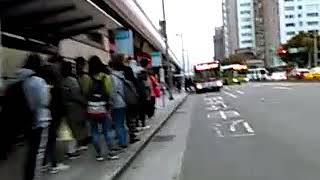 兒樂二號線往兒童新樂園方向路線公車路程搭乘記錄與載客實況攝影(西元2018年12月08日)捷運劍潭站(基河)→兒童新樂園