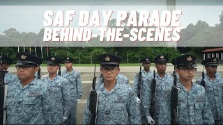 Behind-the-Scenes of SAF Day Parade 2022