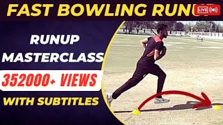 Best Ever Fast Bowling Runup Tips | No More Doubts | Drills | Cricket Masterclass 2023