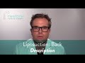 Liposuction Back - Description