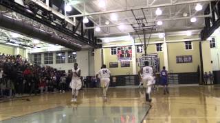 WATCH THIS! 2 HANDED DUNK by Appo G Cale after the steal and an outlet pass