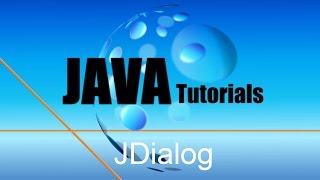 Java Tutorial "JDialog" [HD] German