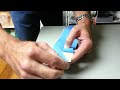 how to remove the backing liner from dsv dsx and safetytac floor tapes