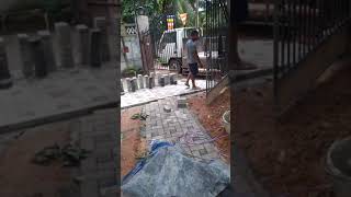 Interlock paving laying,, Kelaniya Gonawala ....