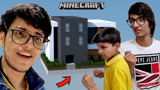 Minecraft Build Battle vs Piyush and @souravjoshivlogs7028