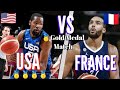 🇺🇸USA vs 🇫🇷FRANCE Mens Basketball FINALS🏆 II 🥇GOLD MEDAL MATCH II FULL HIGHLIGHTS ll Tokyo Olympics