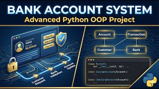 Bank Account System | Advanced Python OOP Project#Python #Programming #Project