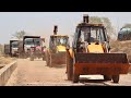 JCB 3dx Loading Mud | TATA 2518 Truck | 4wd Mahindra Arjun Novo 605 | Tata Truck