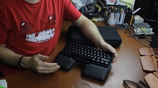 Unboxing a Dygma Raise 2 ergonomic keyboard!