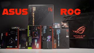 ASUS ROG Full Set AMD RYZEN™ 9 9950X - CROSSHAIR X870E HERO - RTX™ 4080 SUPER - HYPERION GR701