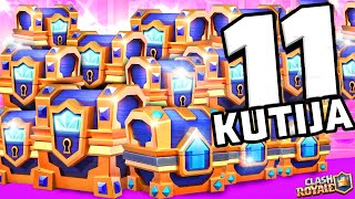 OTVARAM 11 ROYALE WILD KUTIJA U CLASH ROYALE **ispadaju samo heroji **