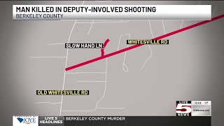 VIDEO: Coroner names man who died in Berkeley County deputy-involved shooting