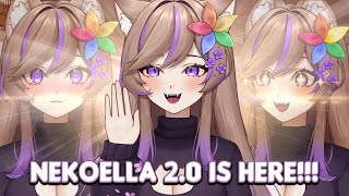 NekoElla's Vtuber Model 2.0 Arrives!!!