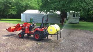 55 Gallon 3 point hitch sprayer