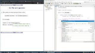 4.2 Scanner and Java API, continued