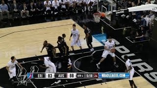Anthony Brown throws it down vs. the Spurs