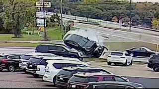 Caught on video: Dramatic drunk driving crash in Eau Claire, Wis.