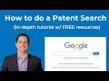 How to do a Patent Search