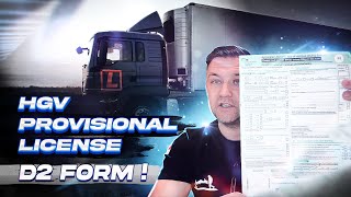 How to Complete A HGV Provisional License Form: Part 2