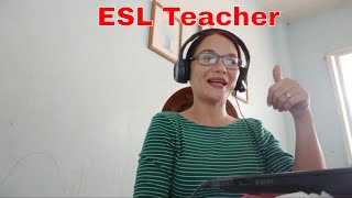 BIBO-ESL teacher/ Actual teaching/ This is how we teach online/ Adult student