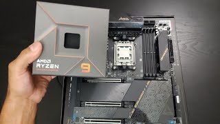 AMD Ryzen 9 7950X Unboxing and Installation   AM5