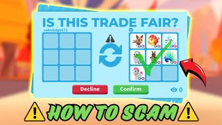 How to SCAM Players in ADOPT ME 2025 | ROBLOX SCAMMING Tutorial