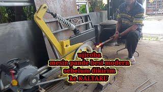 Pande besi modern 5758 | ujicoba sebelum dikirim kaltaru | minat wa : 081233088083