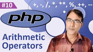 Arithmetic Operators in PHP | PHP tutorial lesson - 10 | PHP operators