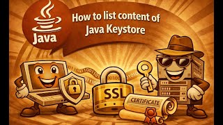 How to list content of Java Keystore