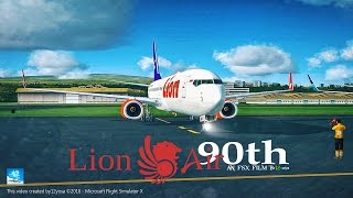 FSX ✈ Lion Air Indonesia GO! [ 90th - PK - LKV Livery ]