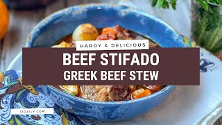 Mediterranean Greek Beef Stifado