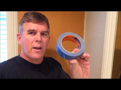 How to paint a straight line on a textured wall with contrasting colors. How to paint a straight line on a textured wall with contrasting colors.