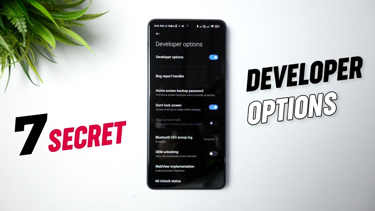 7 Hidden Secrets In Developer Option | 7 Secret Developer Options You ...