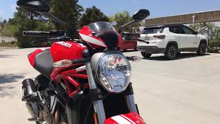 Onyx Moto / 2015 Ducati Monster 821 / Sport Bike Walk Around Clip