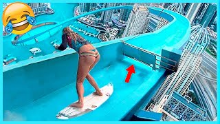 Best Funny Videos Compilation 🤣 Pranks - Amazing Stunts - By Just F7 🍿 #32